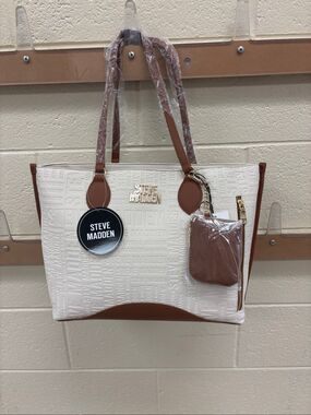 Steve Madden ladies large tote bag, NWT